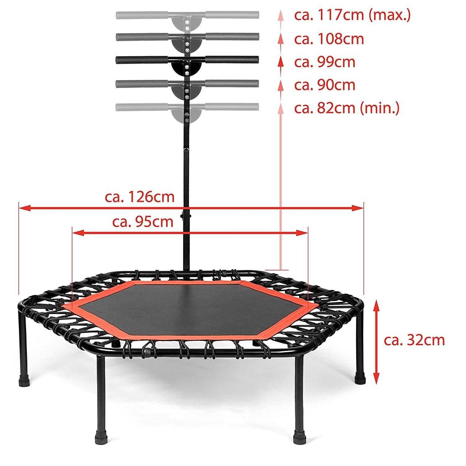 Nowa Trampolina fitness jumping frog SportPlus 110