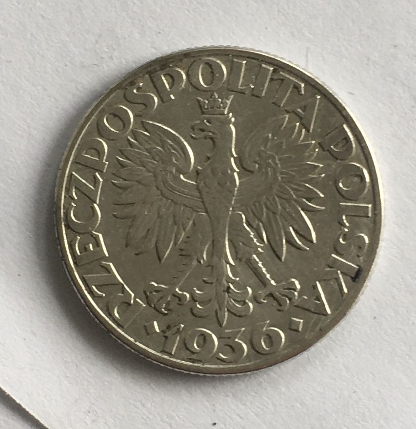 2 злотих 1936 року.
