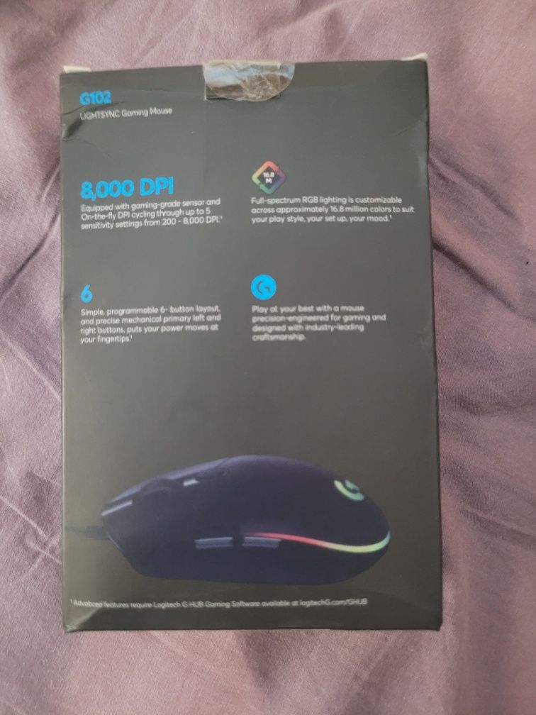 Rato logitech g102