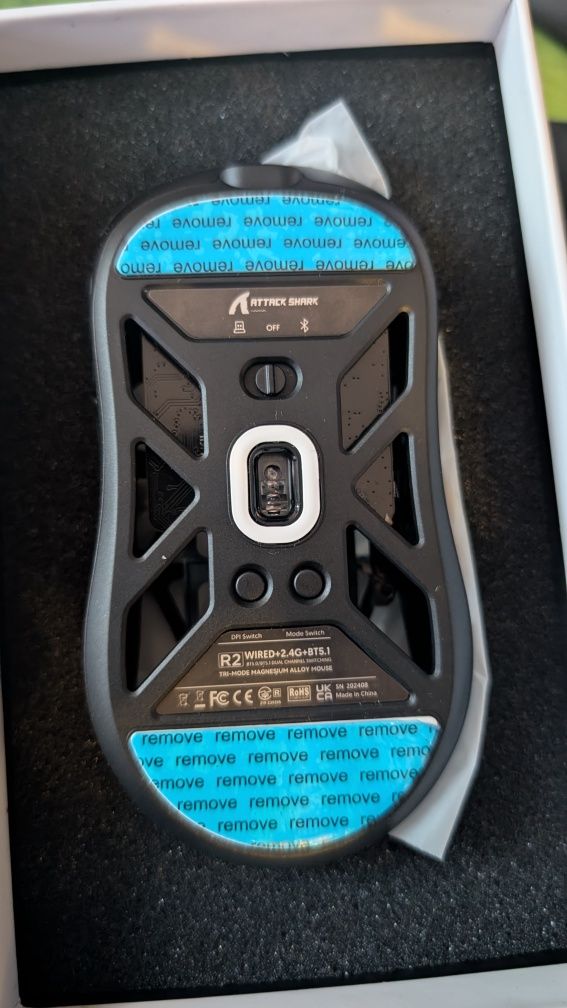 **Mysz Gamingowa ATTACK SHARK R2 – Ultra Lekka