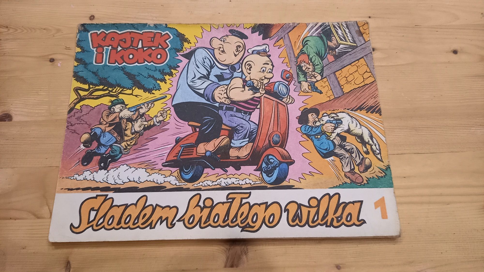 Kajtek i Koko Śladem białego wilka cz.1 wydanie 1 z 1989 r
