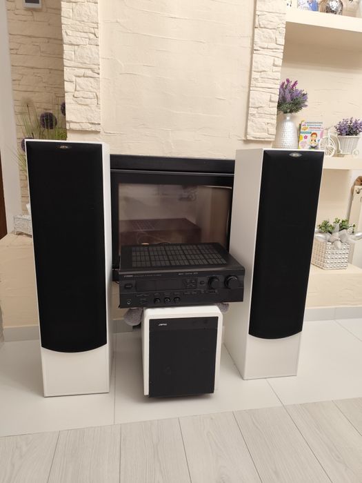 Zestaw audio Yamaha RX-V396RDS + Jamo Studio 190 + Jamo Sub 260