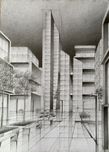 Rysunek/ architektura/ obraz