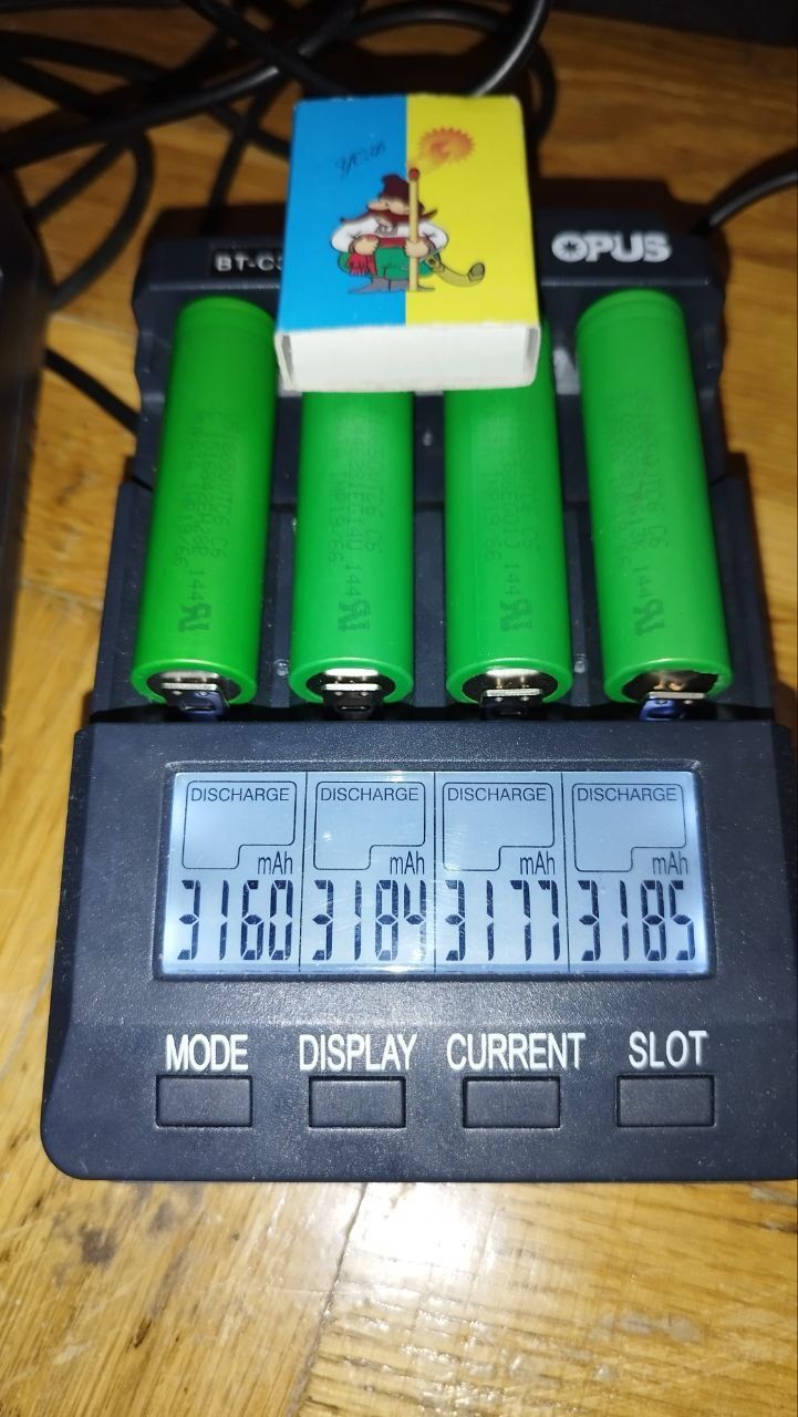 Високотокові 18650 Panasonic NCR8650BD 3200 mh1 повербанк перепаковка