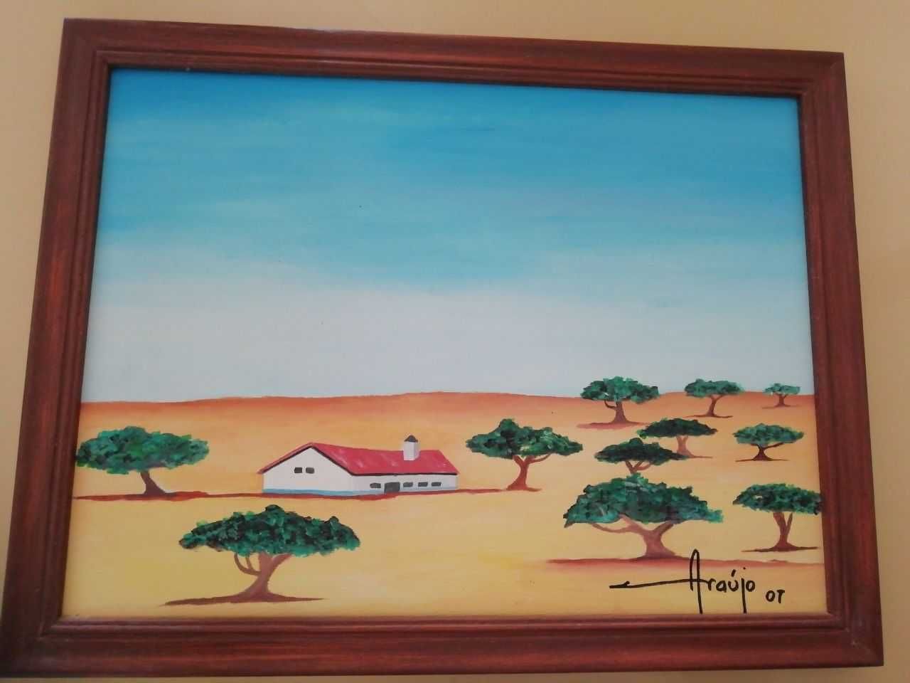 Quadro pintura alentejana