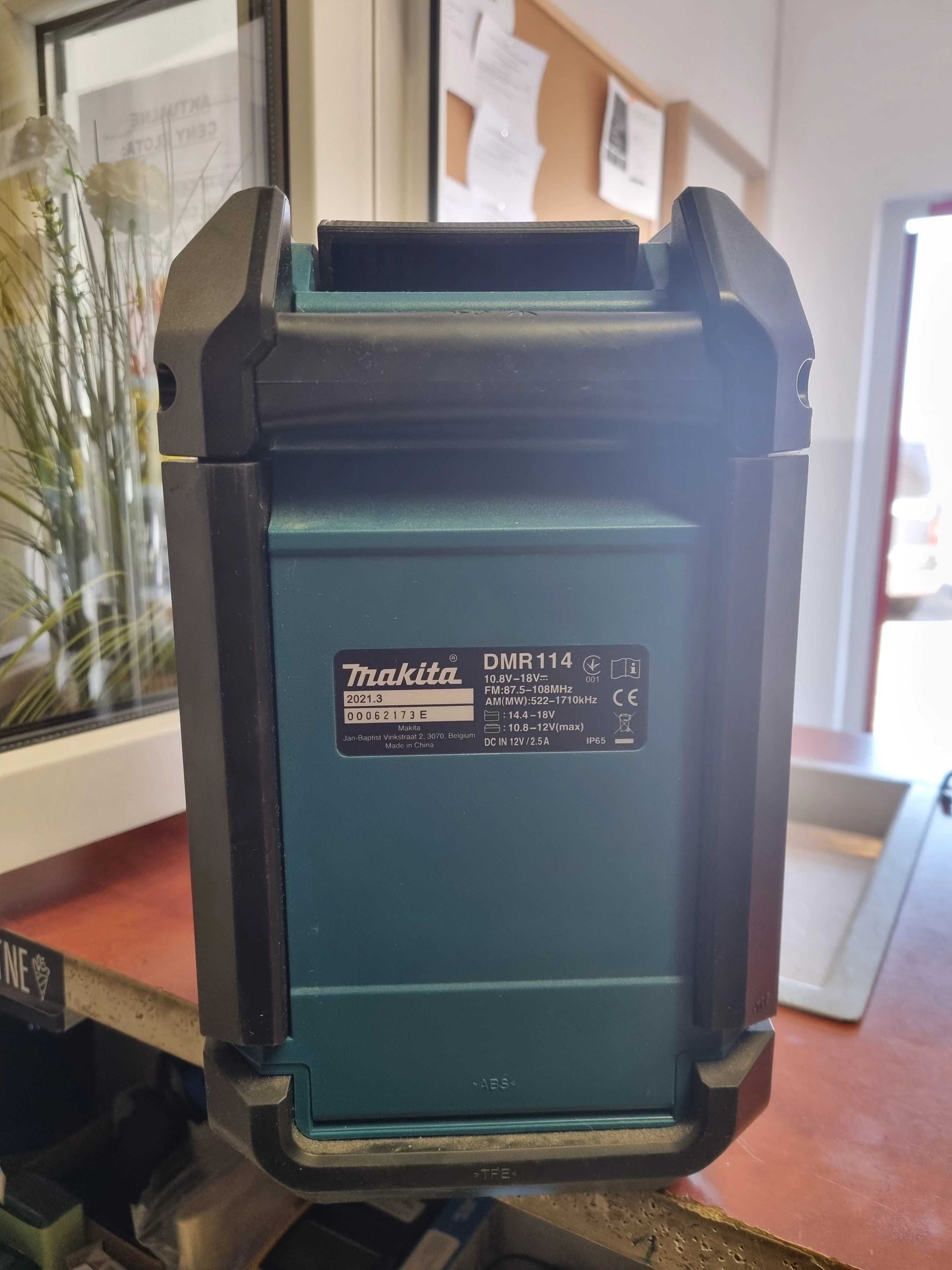 Radio budowalne Makita DMR114 super stan