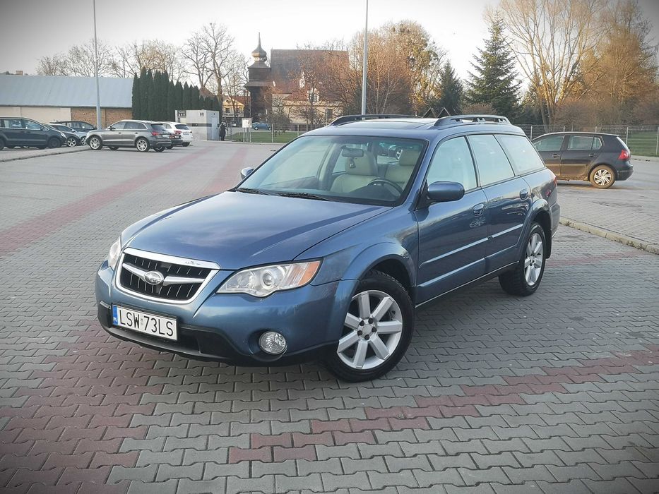 2007 SUBARU OUTBACK 2.5 B+LPG 169 KM automat JASNE SKÓRY FULL faktura