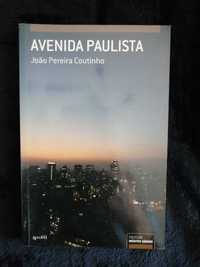 Livro "Avenida paulista" de João Pereira Coutinho - como novo