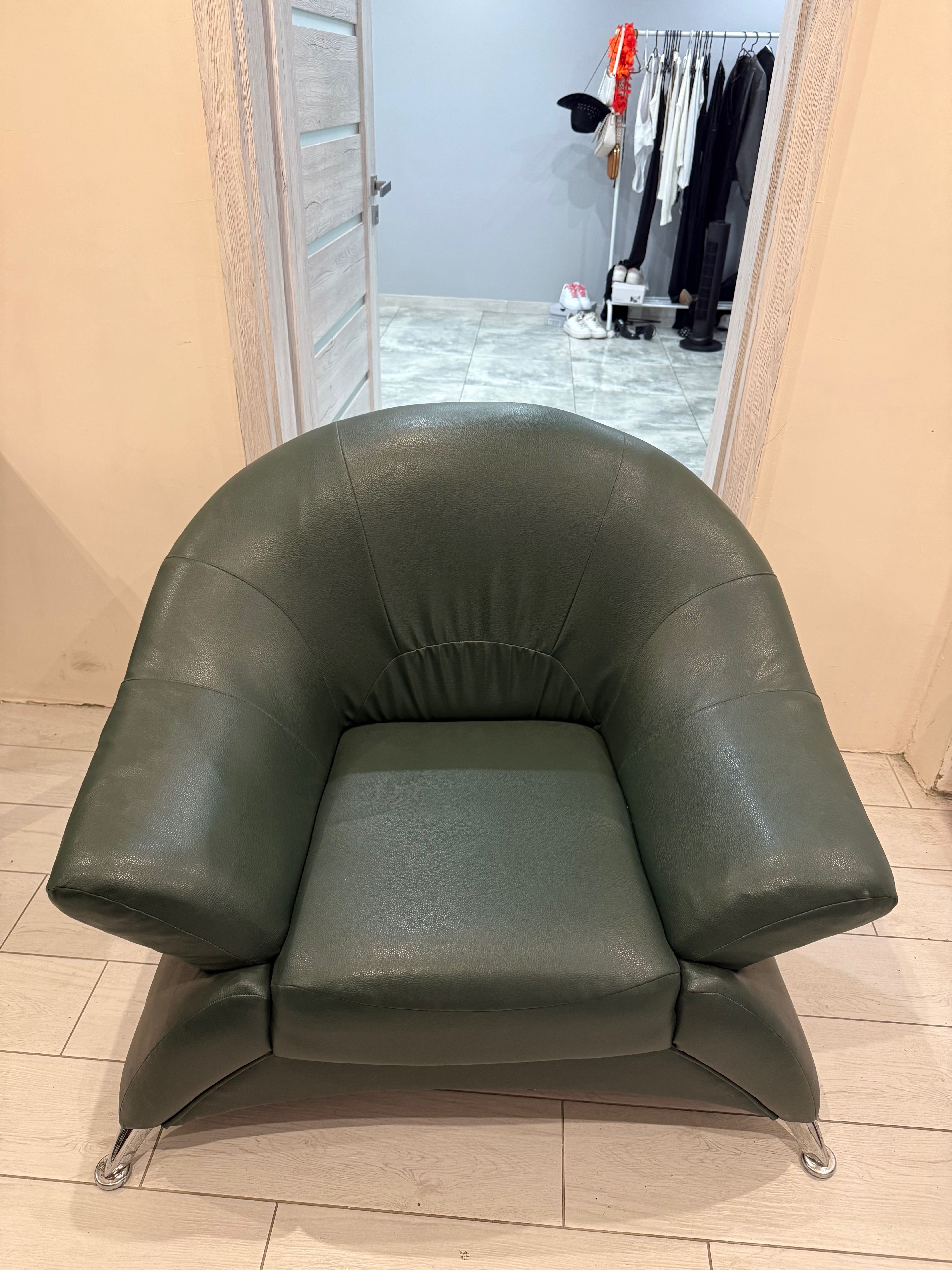 Zielone Fotele do salonu
