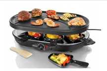 SilverCrest Grill Elektryczny Domowy Czarny Owalny 1200W