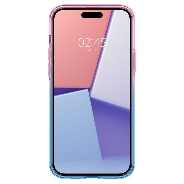 Etui Spigen Liquid Crystal iPhone 15 Gradation Różowy