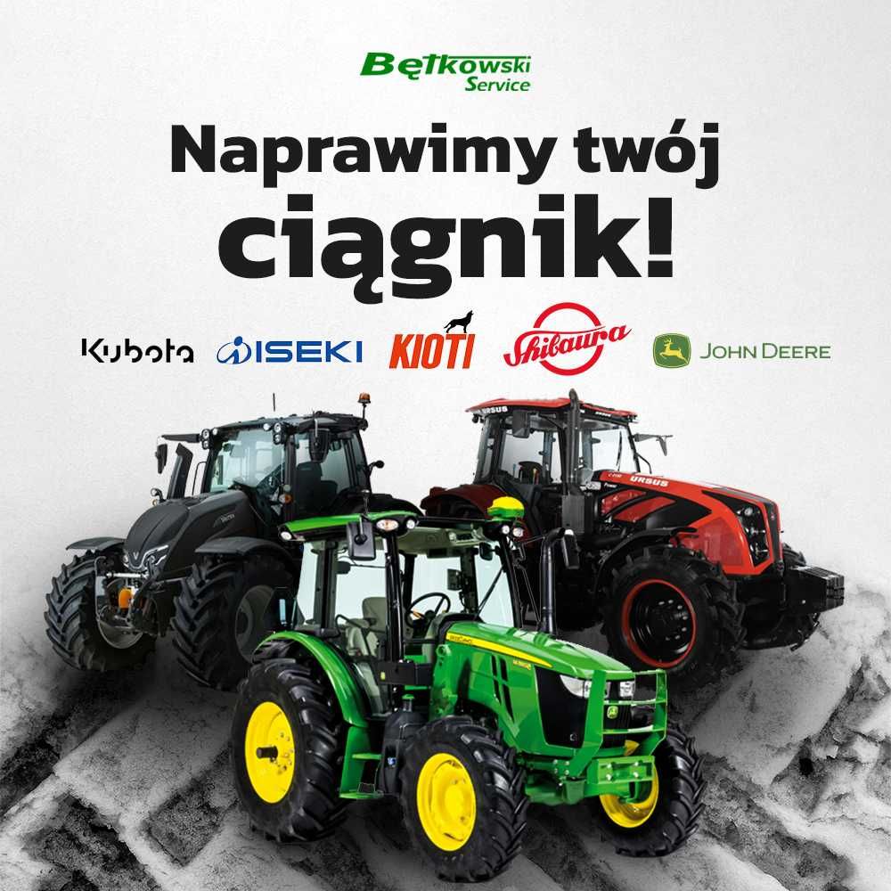 Naprawa i serwis koparek, maszyn rolniczych, budowlanych i traktorków