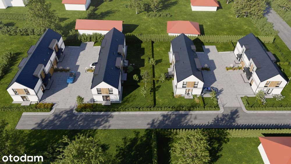 Energooszczędny dom o pow. 74m2 na nowym osiedlu