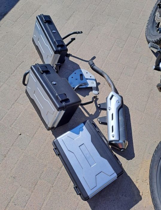 Romet ADV 250 kategoria B ABS wtrysk enduro turystyk kufry akrapovic