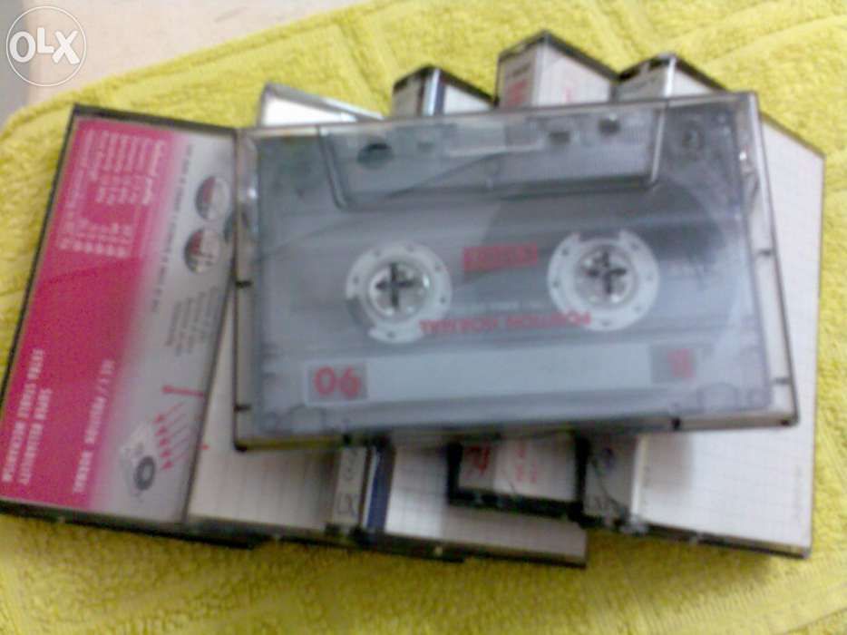 Cassetes áudio usadas-conj.10