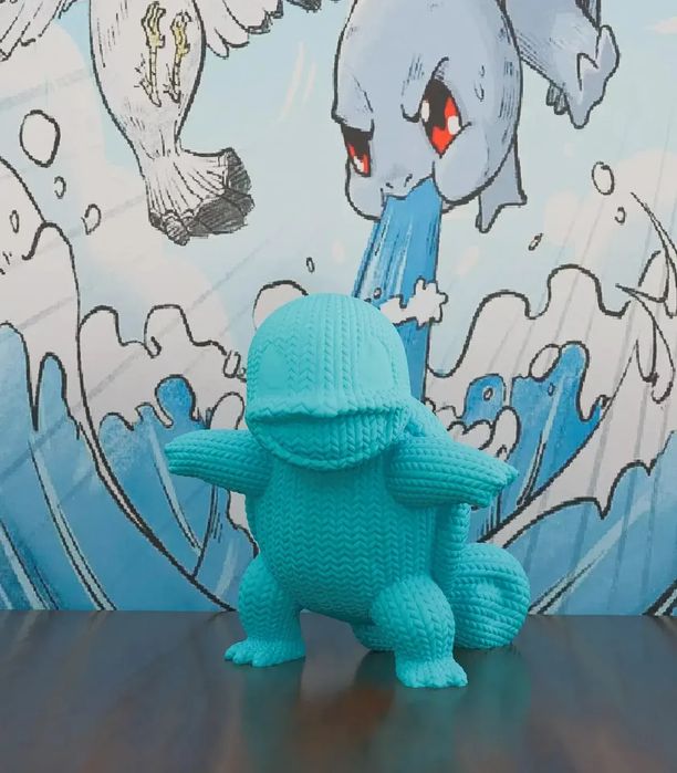 Squirtle (9cm) em Croché para Oferta