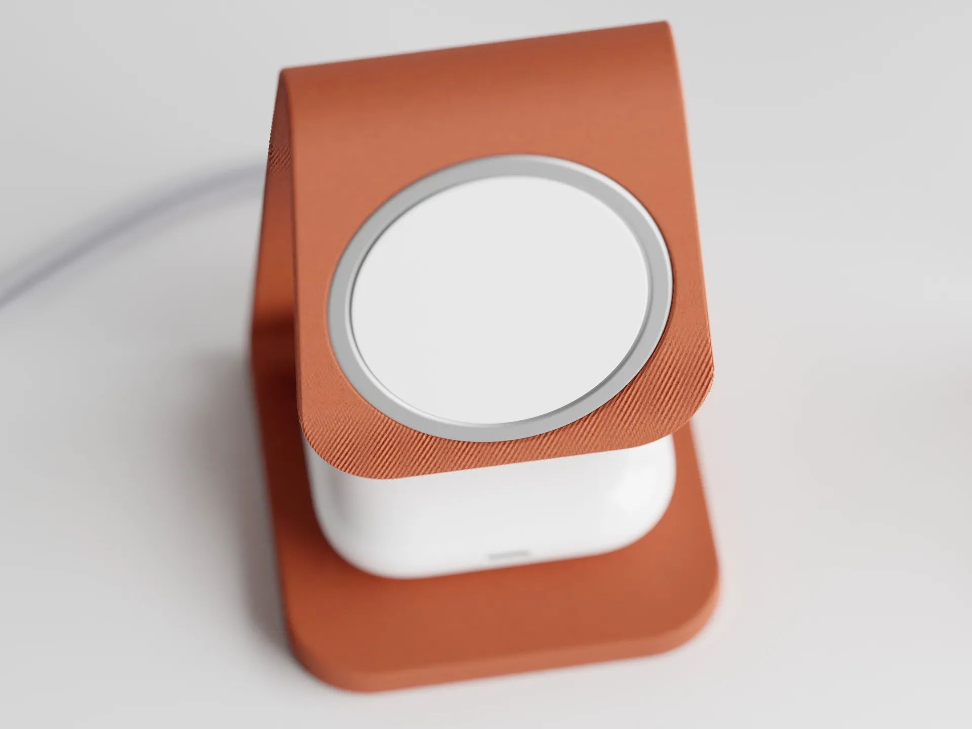 Stojak Ładowarka MagSafe iPhone + AirPods 2w1 - Druk 3D