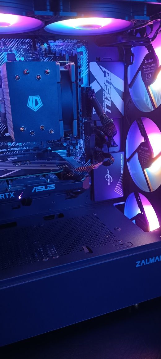 Игровой ПК Ryzen 5 5600X / RTX 3060 Ti / 32GB RAM / SSD 1TB+SSD 128GB