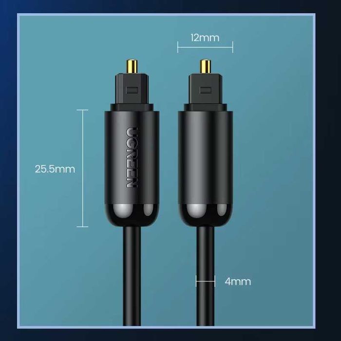 Оптический аудио кабель для телевизора кабель toslink spdif для звука