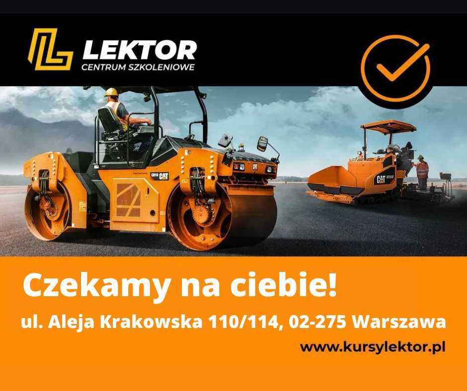 Kurs walec otaczarka rozściełacz frezarka stabilizator piła 18.05.2024