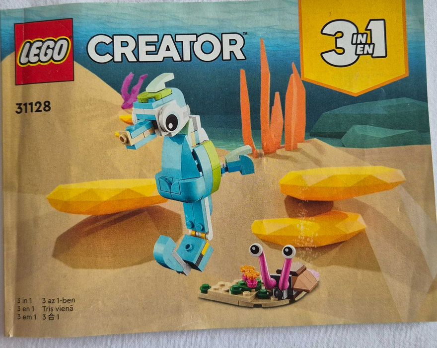 Lego Creator 3w1 31145, 31128 + klocki Pokemon