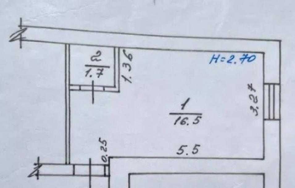 Продам 1 к. кв., Москалевка (район Косметологической поликлиники)