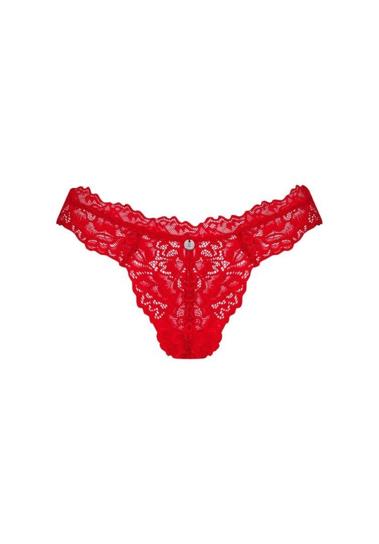 Obsessive - Stringi - Amor Cherris stringi L/XL - WYPRZEDAŻ