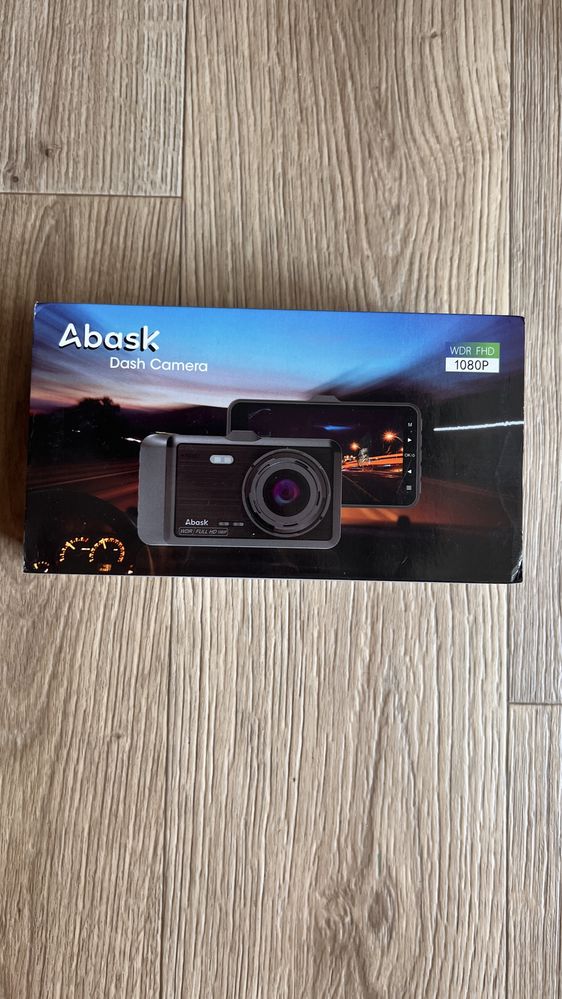 Двойной Видеорегистратор Abask Q40S Спереди + Сзади 1080P