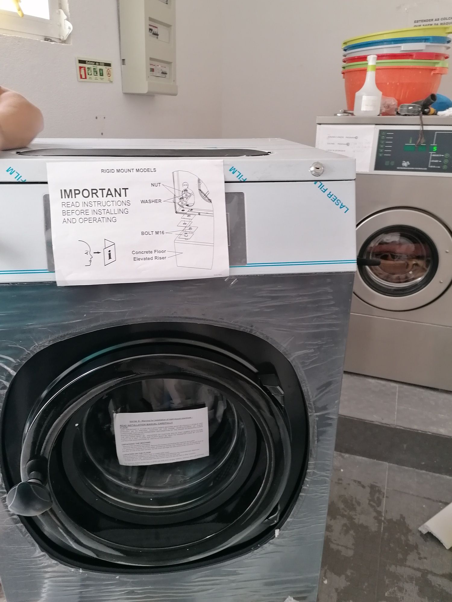 Máquina de lavar roupa industrial Self-service lares e hospitais hotel