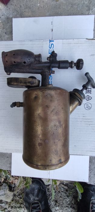 Антикварна Паяльна лампа