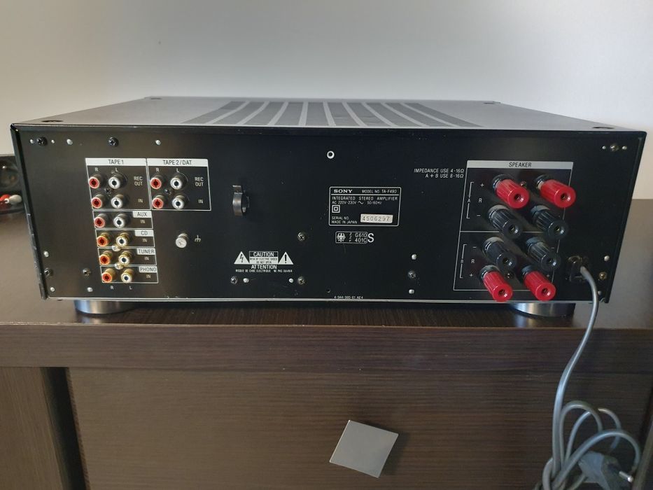 Sony F490 wzmacniacz stereo mocny