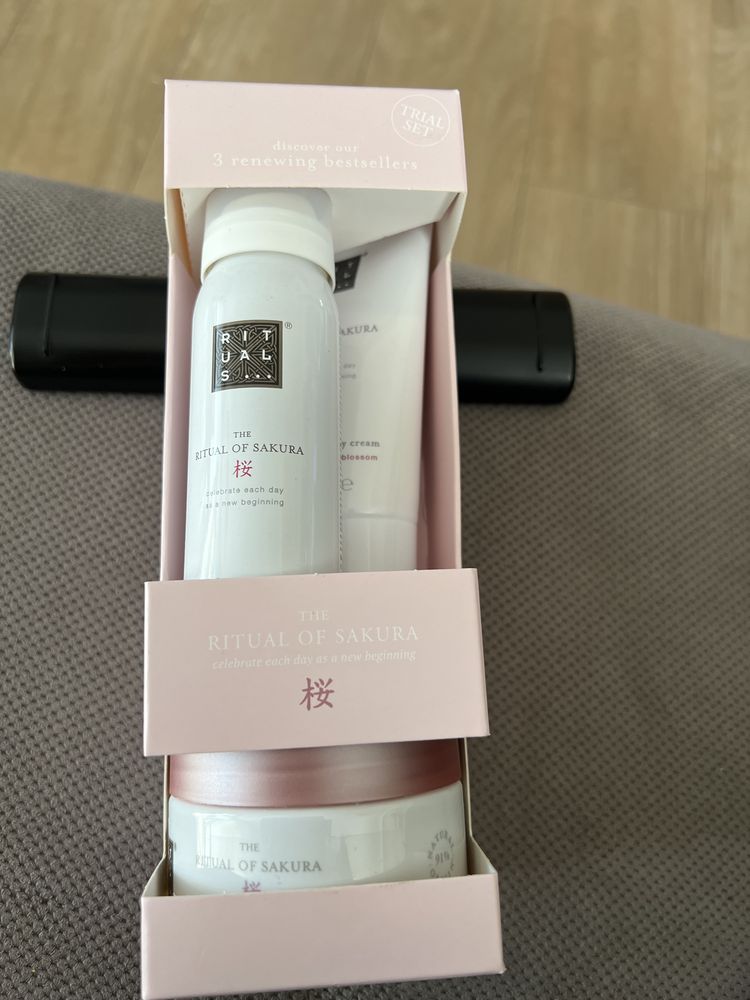 Rituals of Sakura trial set zestaw 3 kosmetykow