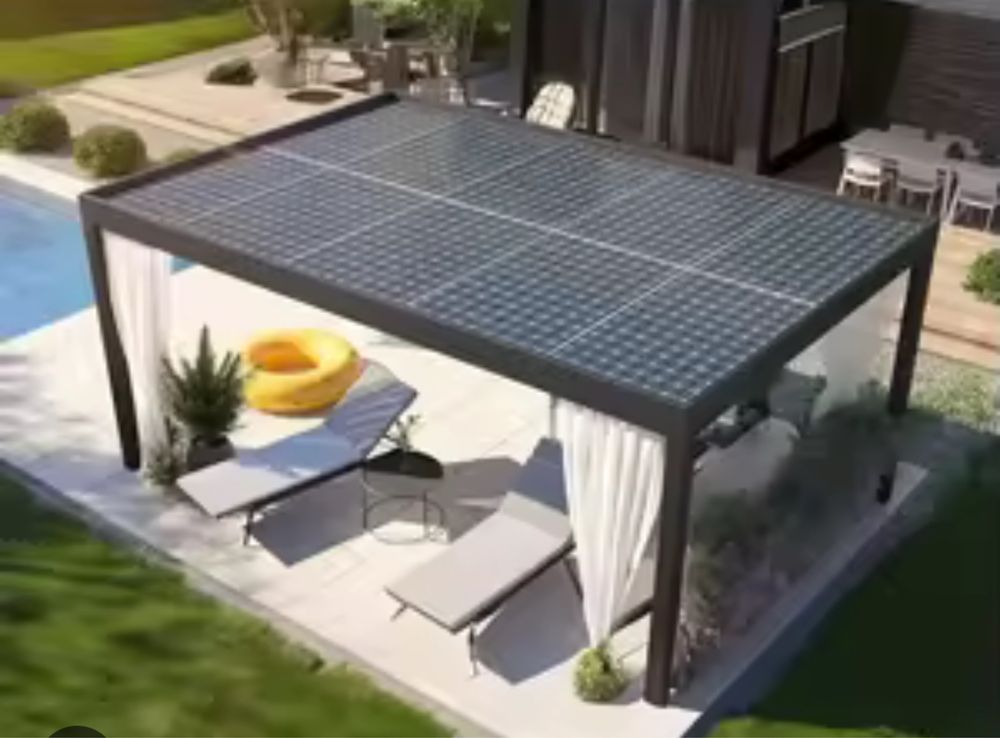 Pergolas fotovoltaico