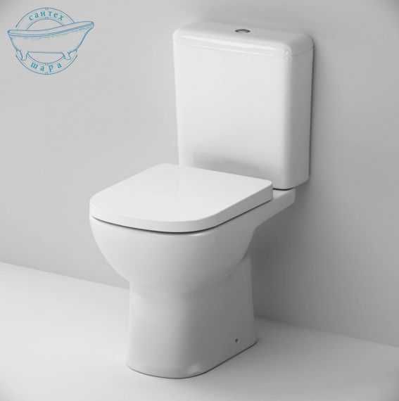 Унітаз підлоговий Am.Pm Sunny AquaSpin CLA8900SC з бачком і сидінням