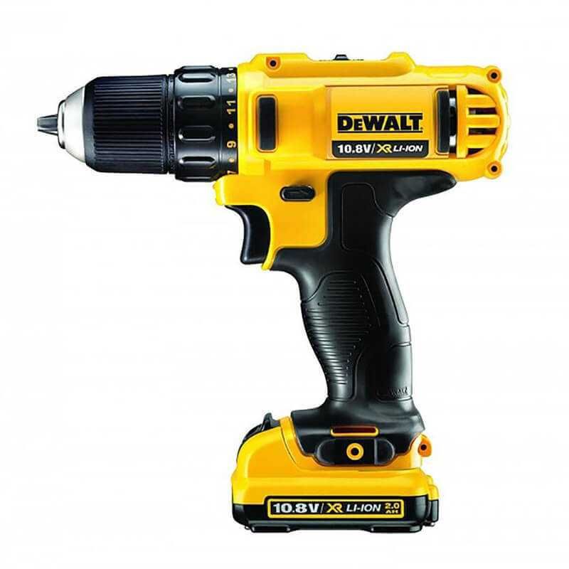 Дриль-шурупокрут DeWALT акумуляторний 10.8 В XR, 2А (DCD710D2)