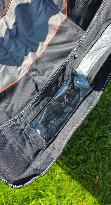 Alpha Krzesło turystyczne z oparciem czarne