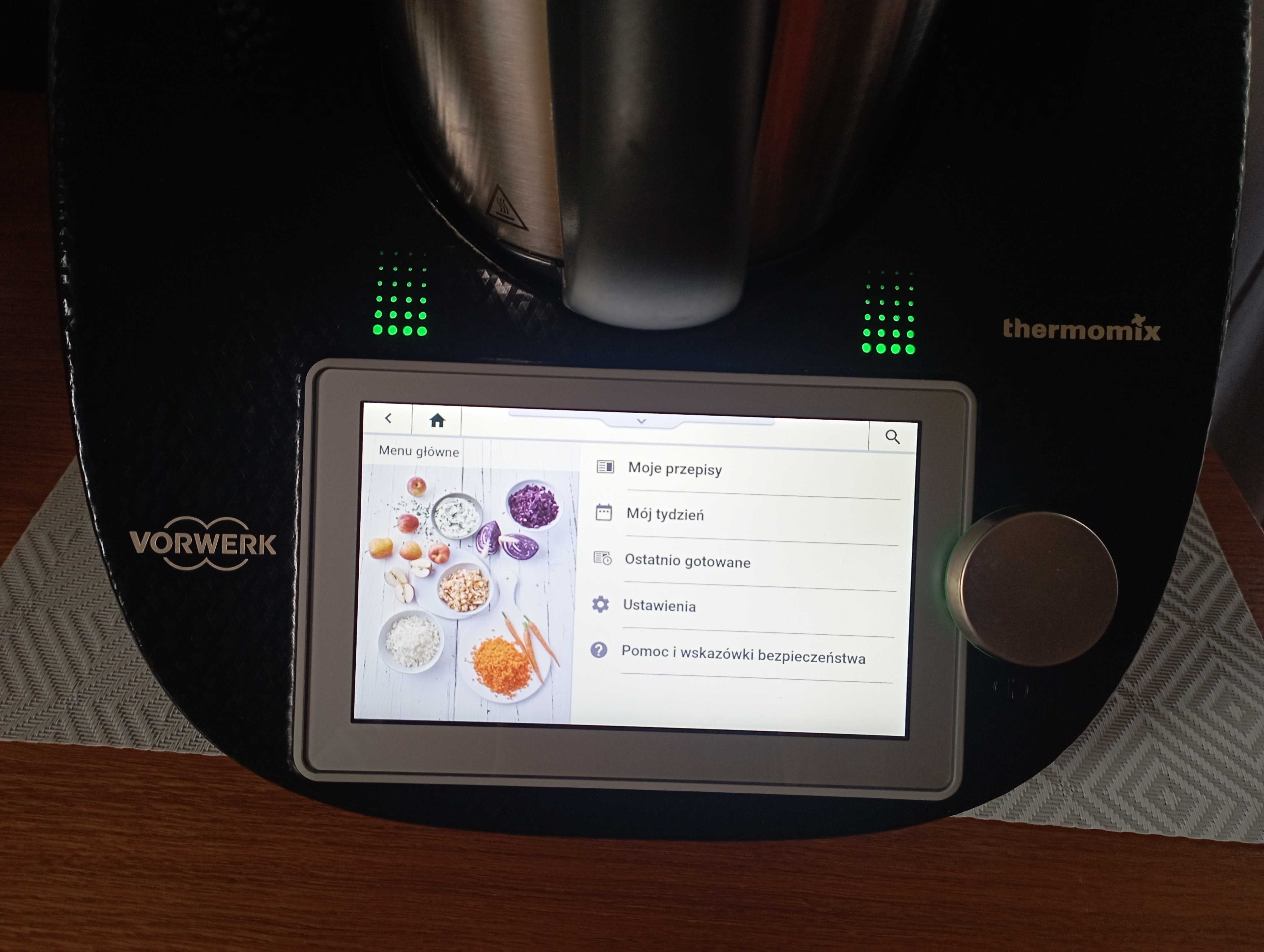 THERMOMIX TM6 edycja limitowana, czarny, szampański, prawie nieużywany