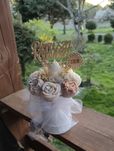 Flower box candle mini