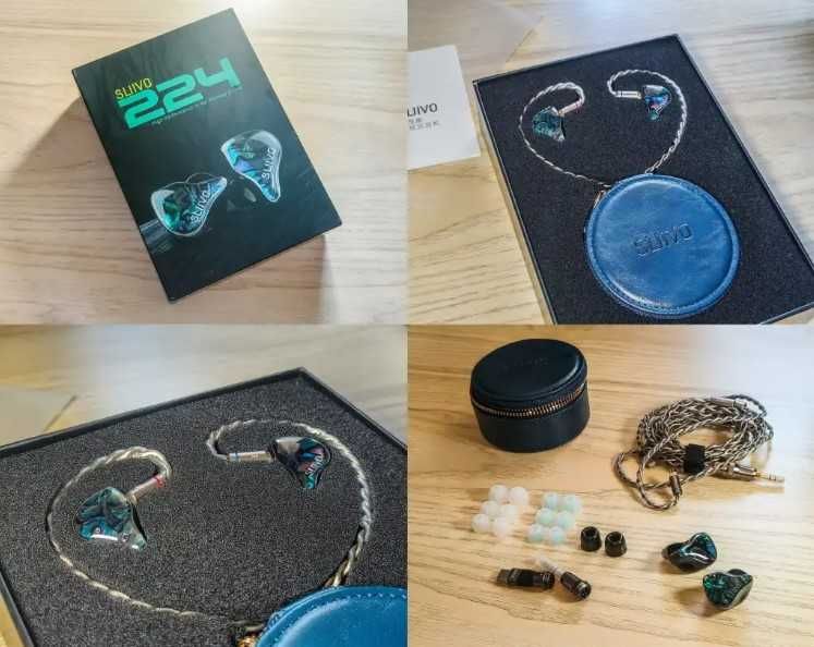‼️ Myer Audio SLIIVO SL224 - гибридные IEM's наушники (2DD+2BA+4Pla)
