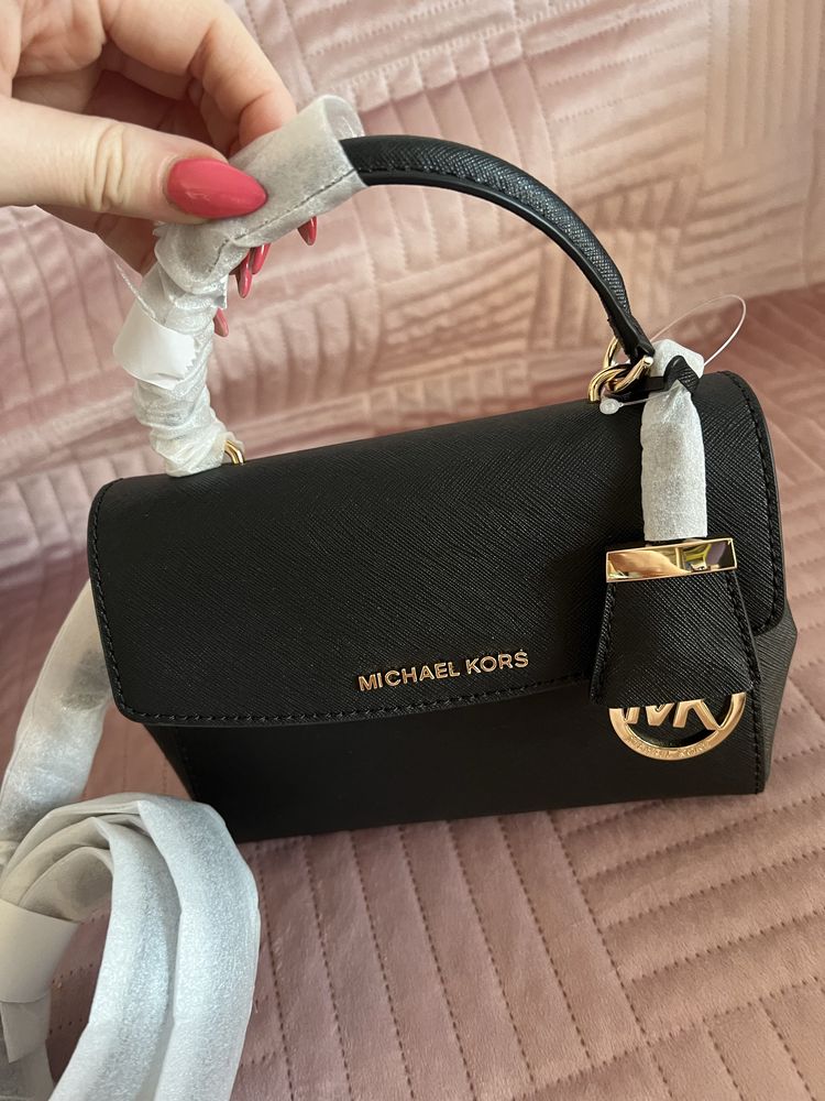 Nowa oryginalna czarna torebka Michael Kors