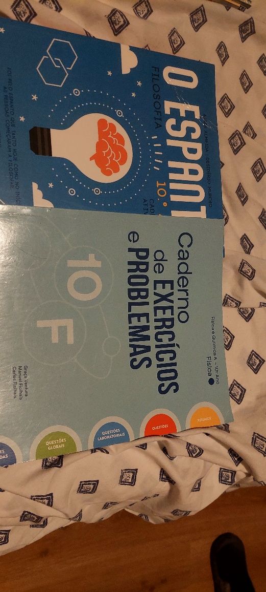Livros escolares atividades 10.ano e 11.ano
