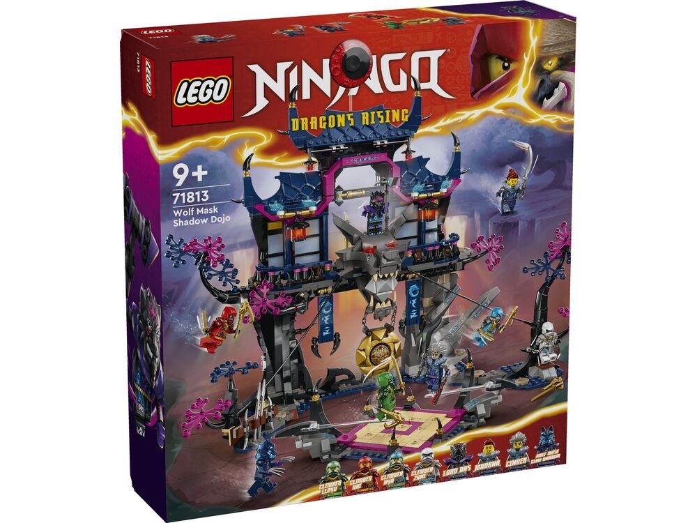 Конструктор LEGO NINJAGO Вовча Маска Тіньового Додзьо (71813).