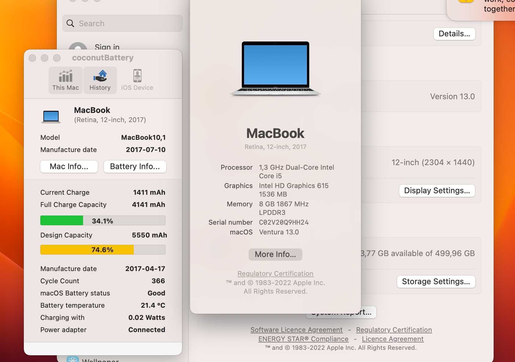 Магазин/гарантія Macbook 12 2017 i5 8GB RAM 512GB SSD il2400