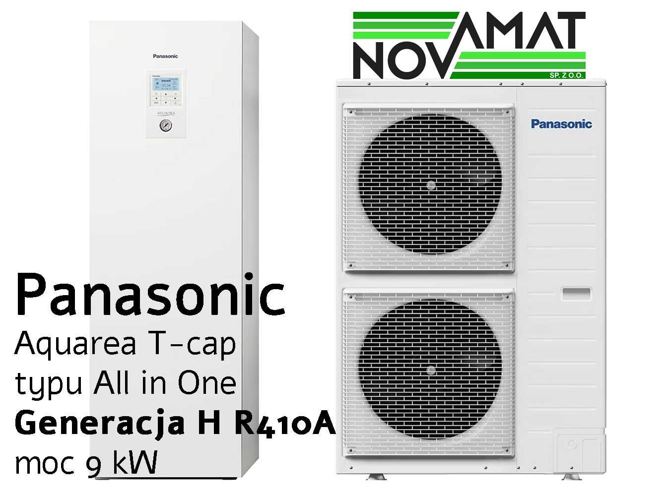 Pompa ciepła PANASONIC T-CAP H All in One 9 kW KIT-AQC09HE8 ]MONTAŻ]