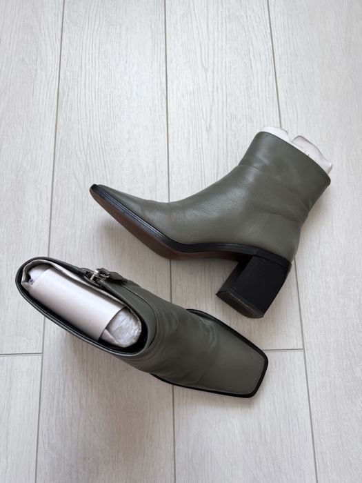 Ботинки с квадратным мысом Zara 36р.