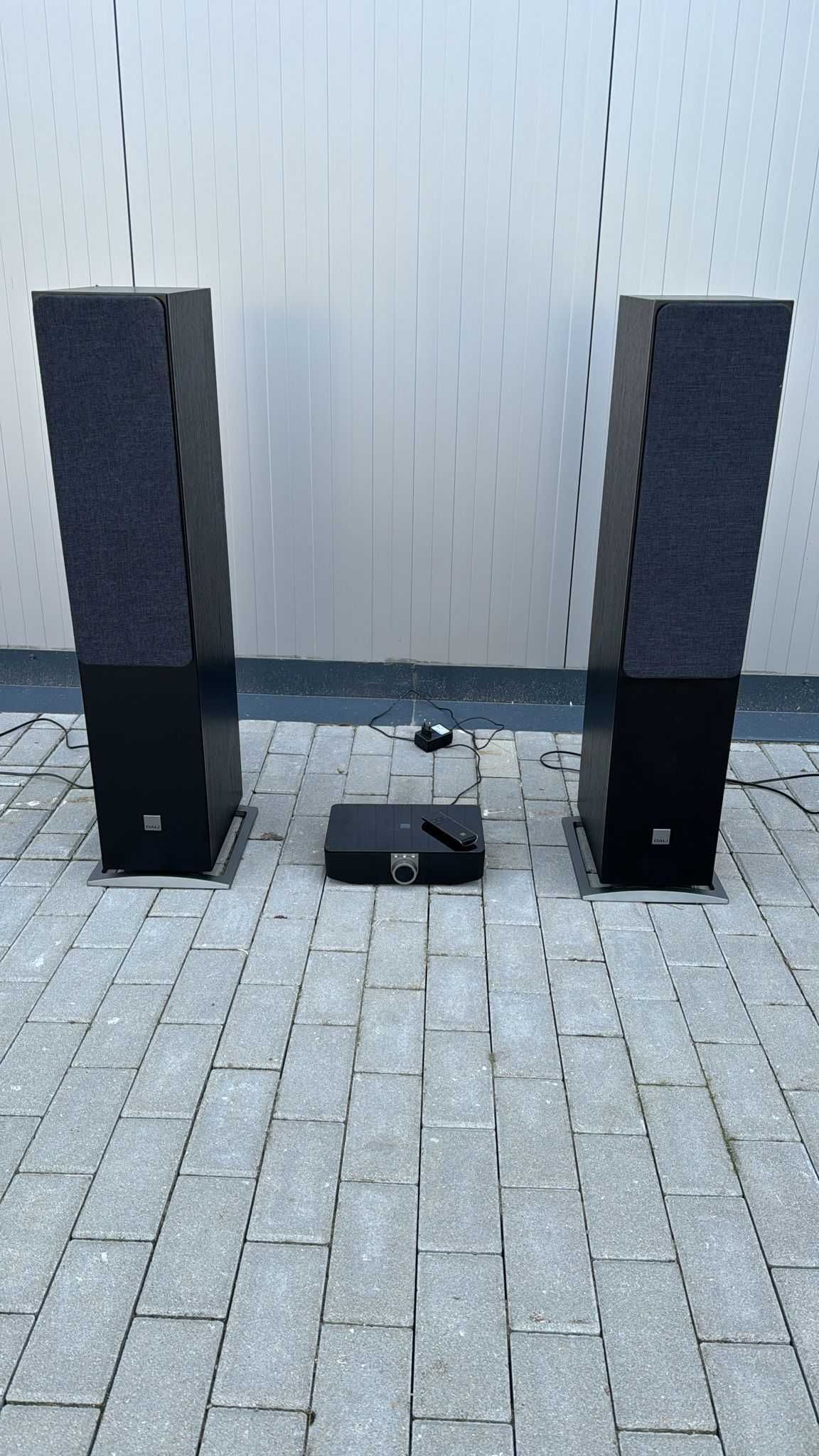 Kino domowe, głośniki, kolumny Dali Oberon 7C, sound Hub Dali stan BDB