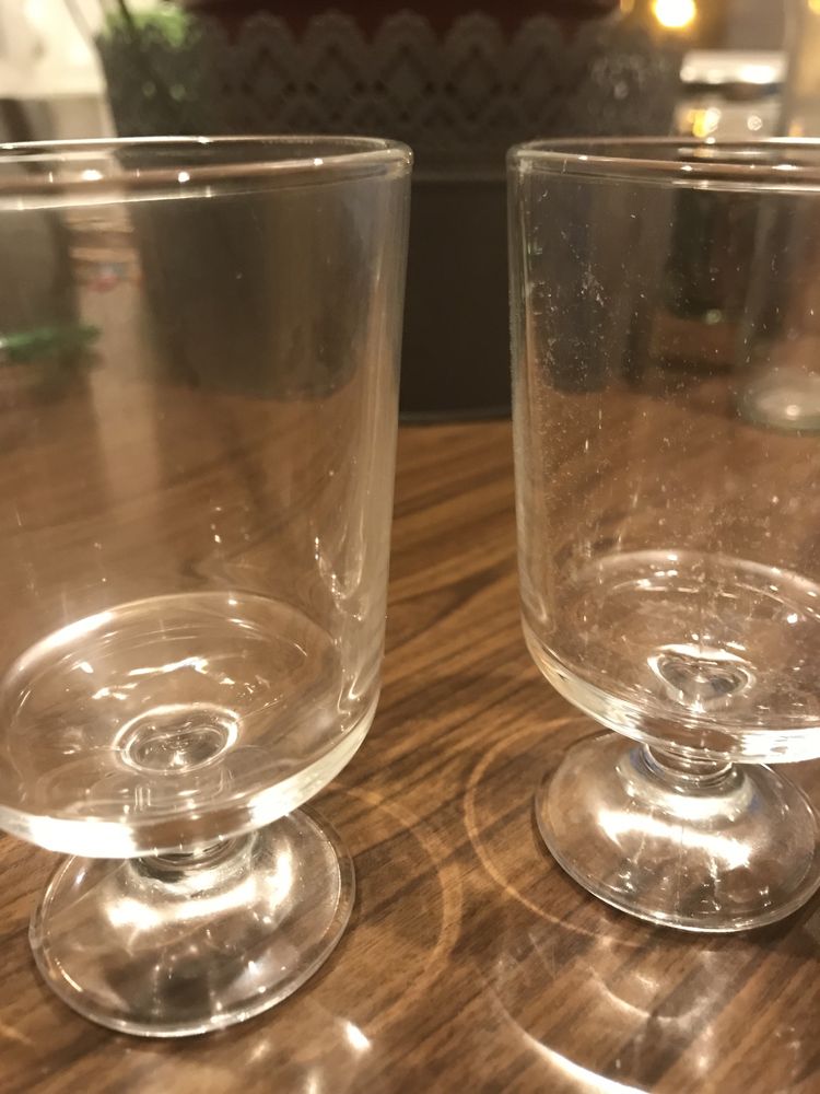 12 copos pé curto ikea