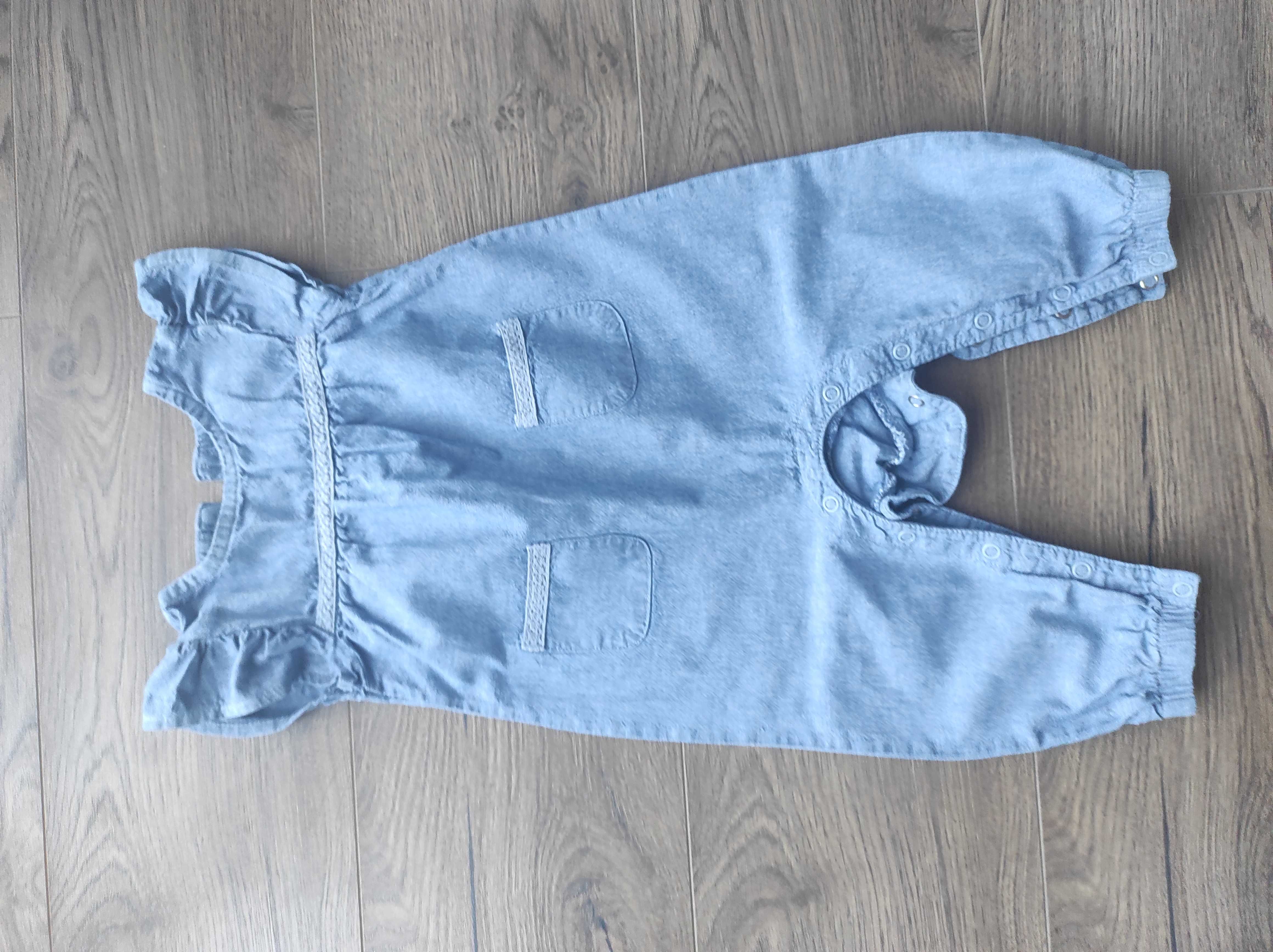 Kombinezon + spodnie cienkie H&M, r.74