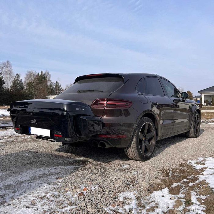 Box bagażowy na hak Box dachowy MFT Thule Kufer Box na narty snowboard