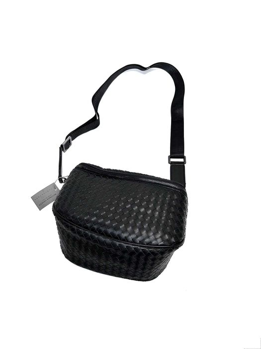 Чоловіча сумка Bottega Veneta з натуральної шкіри